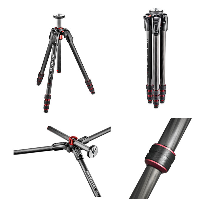 Manfrotto MT190GOC4 碳纖維三腳架正成公司貨- Manfrotto - 腳架/ 雲台